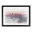 Los Angeles Skyline in the Morning in Abstract - Picture Frame Graphic Art Print-55759915-55759919