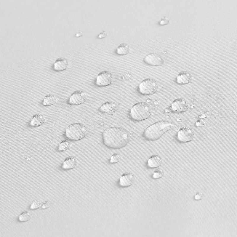 Rideau simple occultant en polyester 52 po, Nuage Nimbus, L 52 po x L 96 po