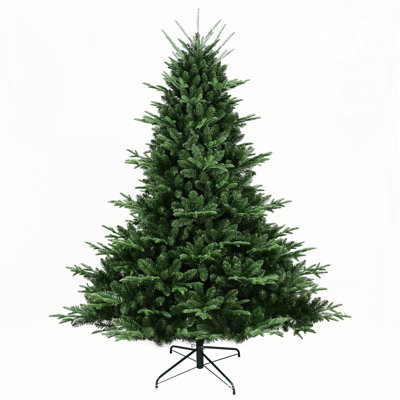 Full-Shaped 5FT Christmas Tree with 1129 Tips – PE/PVC Mixed Needles
