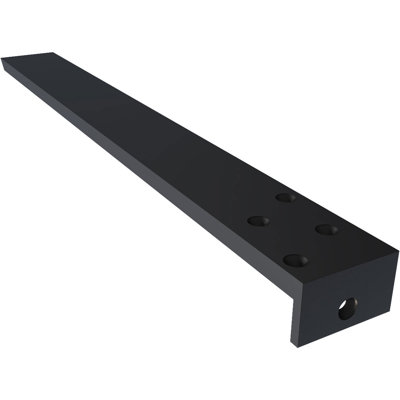 Hidden Floating Steel Heavy Duty Bracket W/ Flange