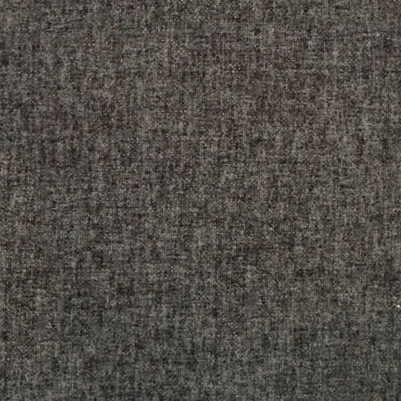 Canapé à accoudoirs carrés de 90 po avec coussins réversibles Avalon, Polyester poivre, Wengé