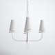 Walling 4 Light Metal Dimmable Chandelier