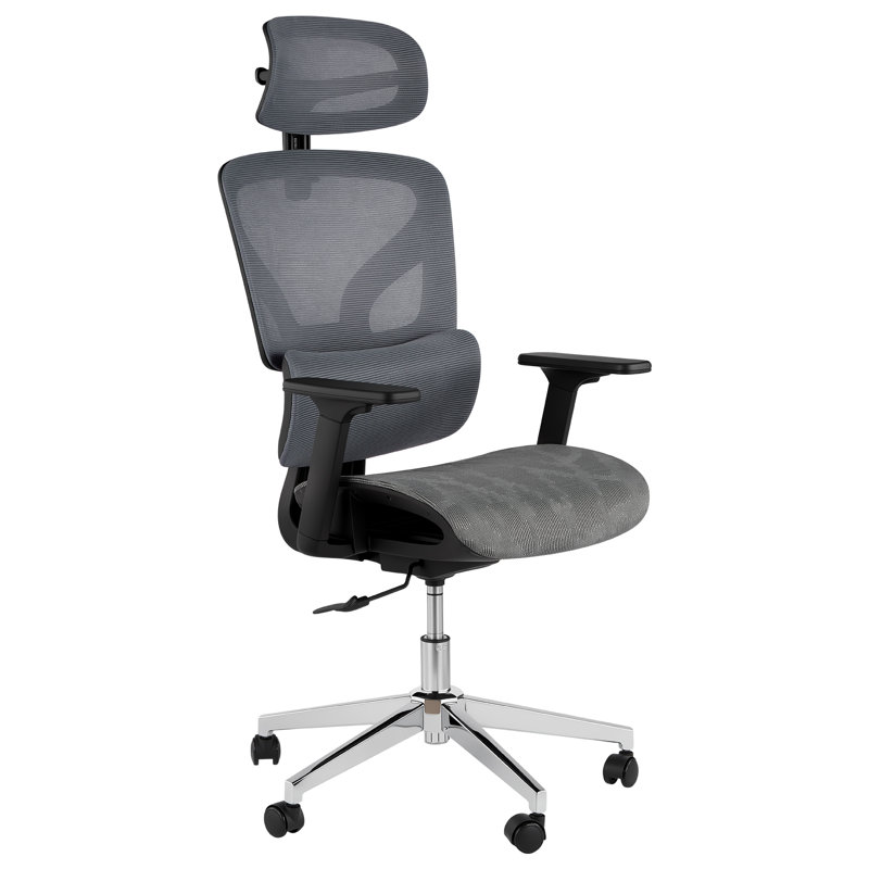 Office Chair, Gray, Gray
