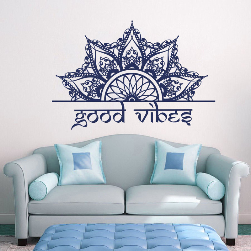 Décalcomanie murale Natazhat, Bleu marine