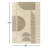 Sola Geometric Handmade Tufted Wool Cream/Taupe Area Rug-1969000774