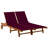 Faylee 80" Long Acacia Single chaise with Cushions-1772003992-1765017019