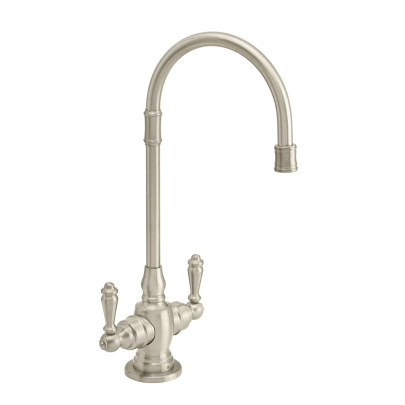 Pembroke Bar Faucet - Lever Handles, Satin Nickel
