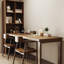 Bureau rectangulaire en bois massif brun-118041492-118041490