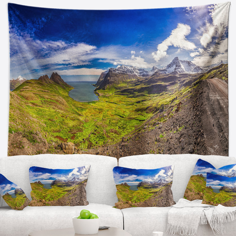 Landscape Polyester Tapestry, 50" H x 60" W