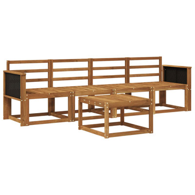  Outdoor Sofa Set 5 Pcs Sectional Garden Furniture Terrace Seating Patio