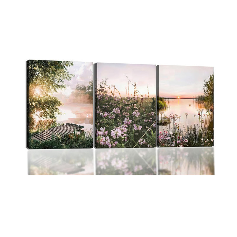 3 Piece Wrapped Canvas Print