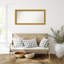 Townhouse Gold Non-Beveled Bathroom Wall Mirror-1016737392