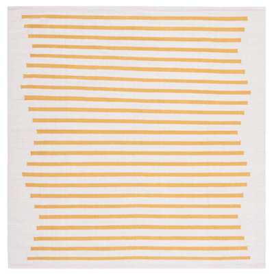 Estle Hand Woven Cotton Striped Rug
