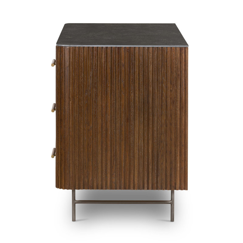 Fletcher 6 - Drawer Dresser, Terra Brown Oak