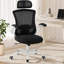 Chaise de travail ergonomique en maillage-9658813-9589446