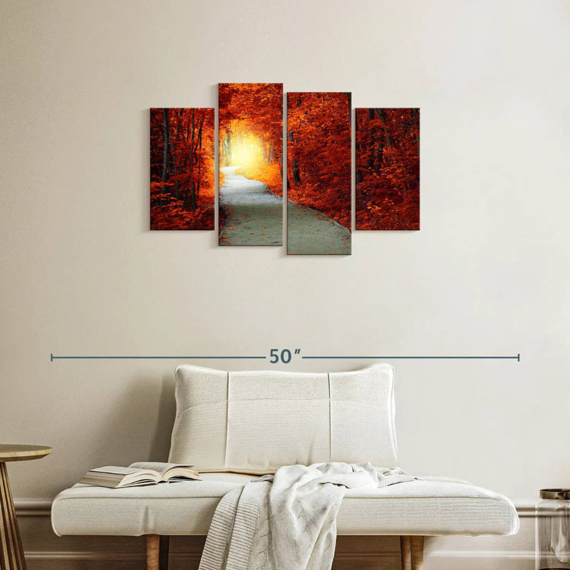Alvord Maple Forest Path, 22" H x 36" W