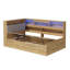 Steel Lift Up Storage Bed-2116970836
