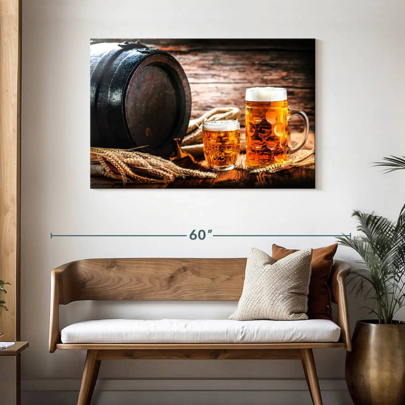 Baril de bière Yarlin, H 30 po x l 45 po