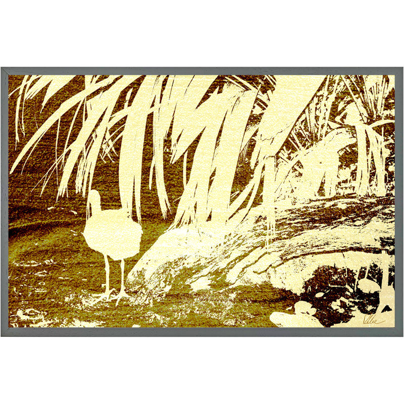 Single Picture Frame Print, 41cm H x 61cm W x 4cm D, Grey