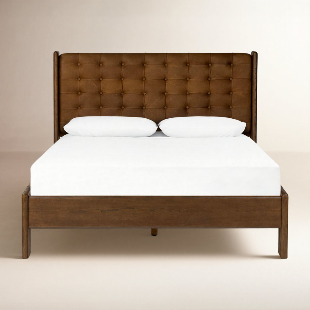 Murcia Upholstered Bed, Queen, Heirloom Sienna