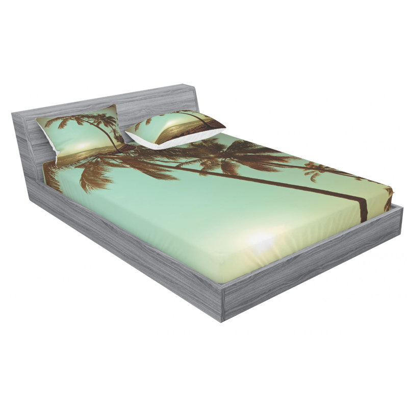 Microfiber Sheet Set, Full Sheet Set with Fitted Sheet