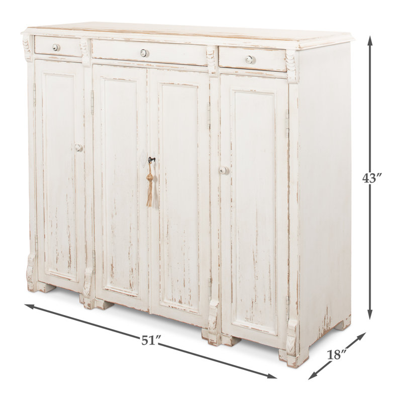 Monsen 51'' W Solid Wood Sideboard