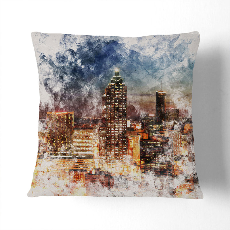 Square Cushion, 55cm H x 55cm W x 20cm D
