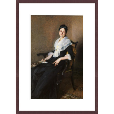 Elizabeth Allen Marquand by John Singer Sargent -Framed Giclee Print