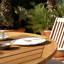 Nayoun 4 - Person Wood Patio Dining Set with Round Table-825210514-825210607