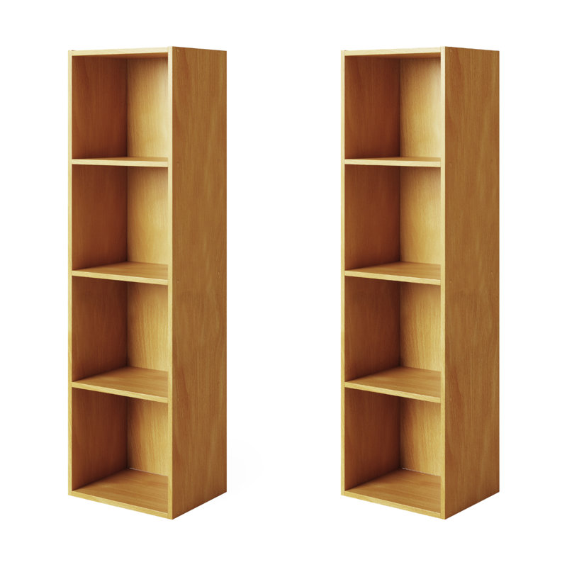 Jerrail 108cm H Cube Bookcase, Beech