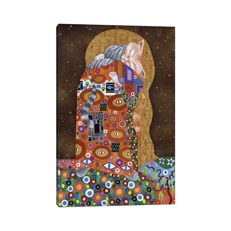 Feline Fulfillment, 2011 by David Newton - Wrapped Canvas Gallery-Wrapped Canvas Giclée, 101.6 cm H x 66.04 cm W x 1.91 cm D