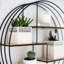 50cm W Metal Wall Mounted Shelving Unit