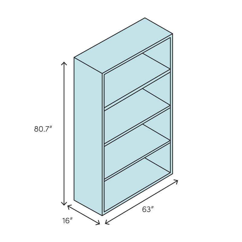Library Standard Bookcase