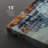 Abstract Grunge Color Composition - ensemble de 2 reproductions sur toiles tendues-56420137