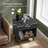 Vansant 1 - Drawer Nightstand with Drawer and Open Compartment, Solid Wood Legs-1069273052