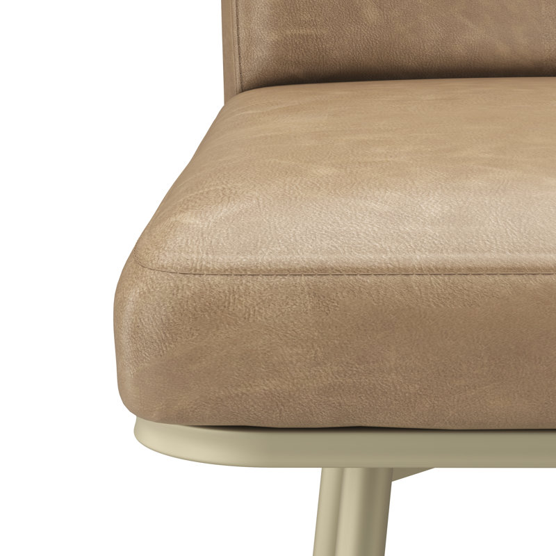 Tabouret pivotant Gaetana, Tabouret de comptoir (siège d'une hauteur de 27,2