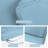 Cartert 3Pcs Outdoor Cushion Cover Set And Patio Seat Cushion Covers, Only Covers-1443181169