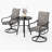 Alyah 2 - Person Patio Dining Set with Round Table