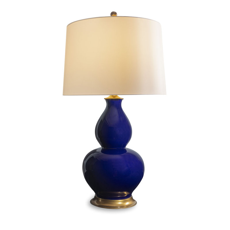 Rockford Table Lamp, Aged Brass