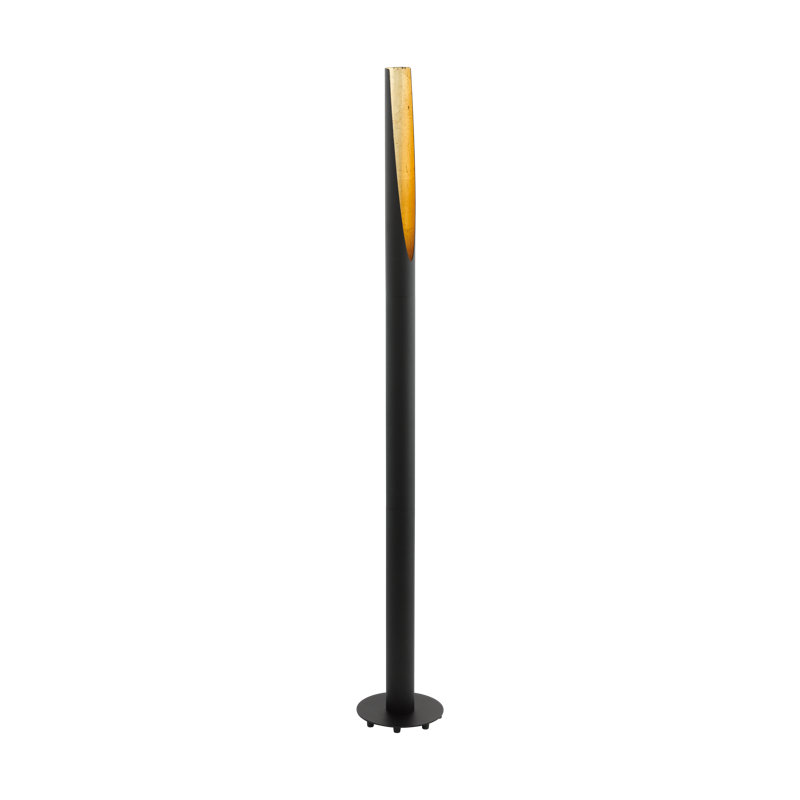 Leonis 1370cm Column Floor Lamp, Black