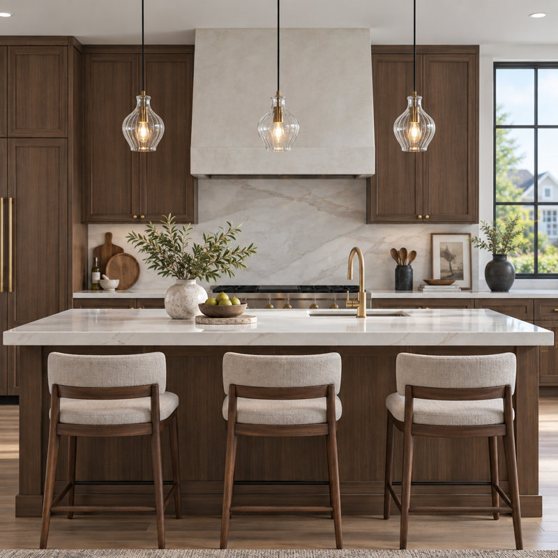Emanoila 1 - Light Mini Pendant with Fluted Ripple Textured Glass
