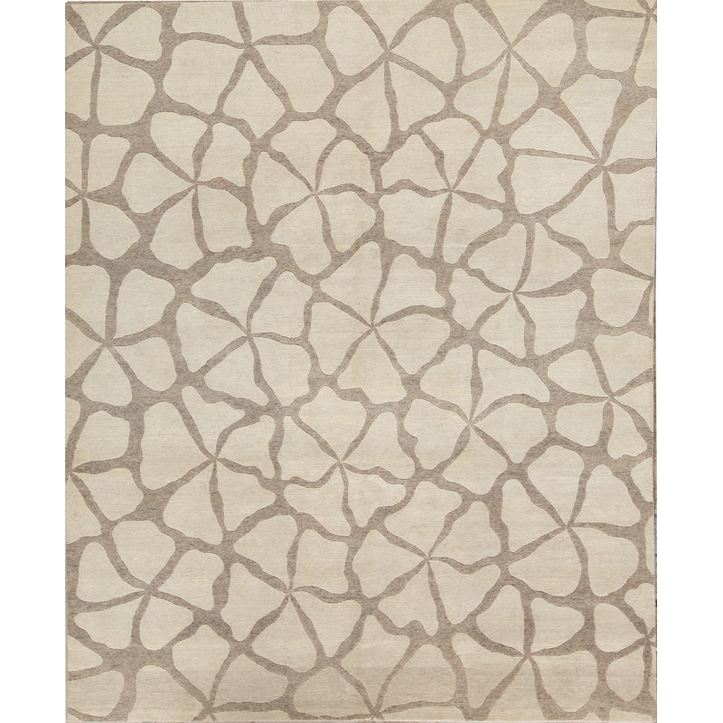 Wool Floral Area Rug