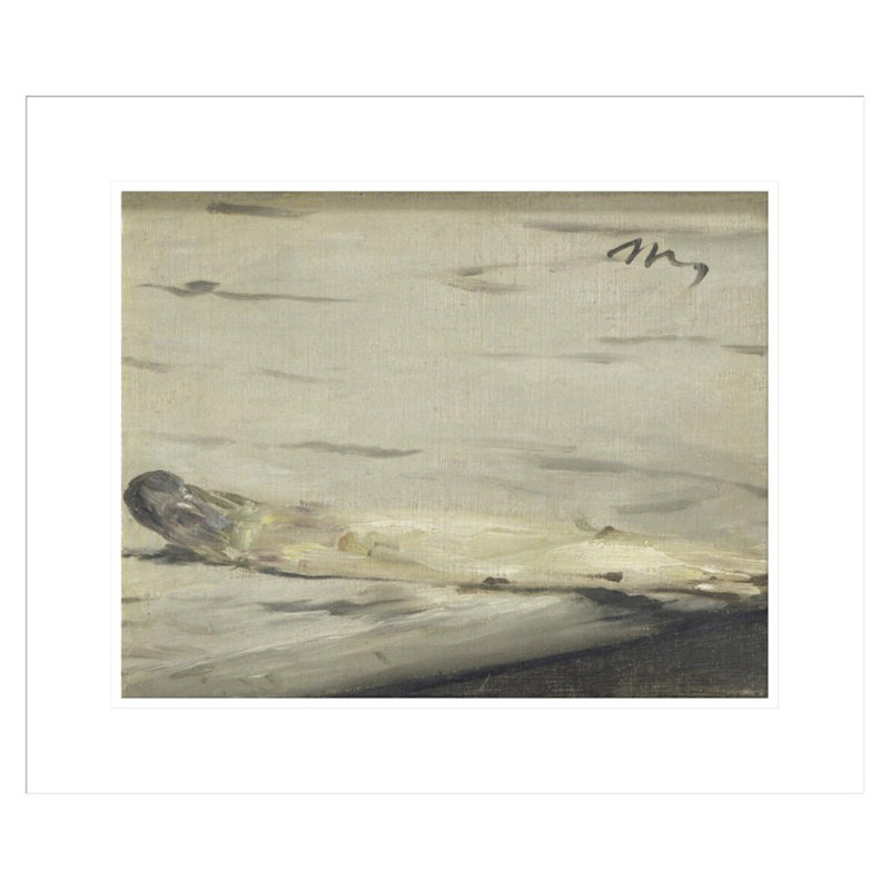 Asperge d'Edward Manet, impression giclée sur cadre, H 17,75 po x l 21,06 po