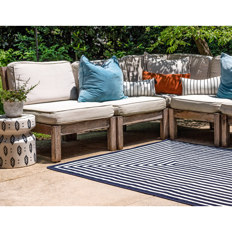 Sabrina Soto Prescott Indoor/Outdoor Rug, Rectangle 4'1" x 6'1"