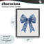Cadre flottant Intricate Florals Ribbon, design par Lettré et doublé-502996068-502996069