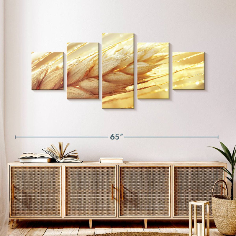 Wheat, 24" H x 55" W