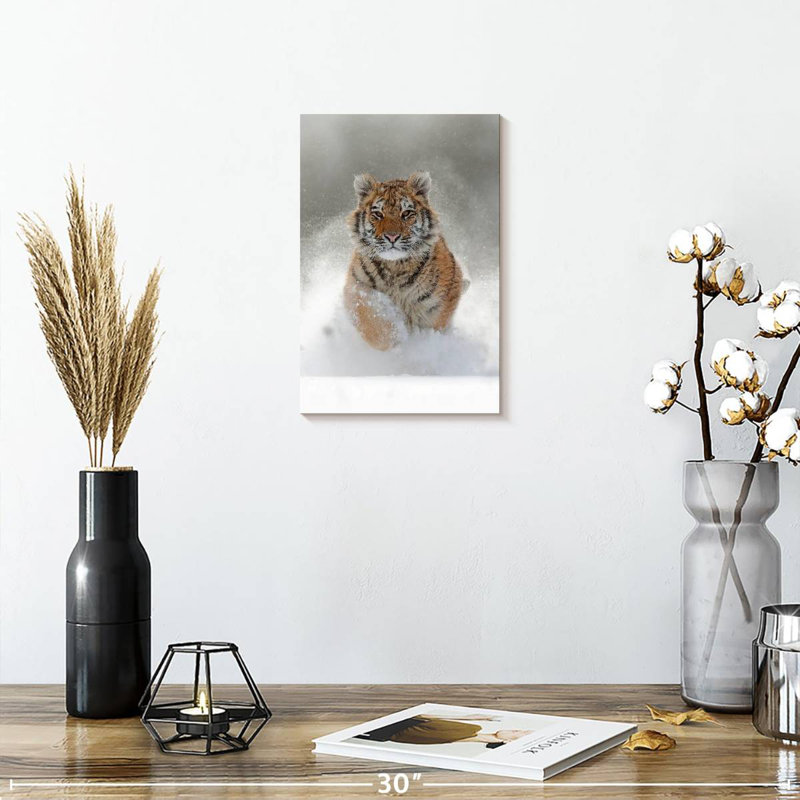 Brampt Amur Tiger, 12" H x 8" W