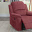 Fauteuil inclinable électrique en rouge paprika-1109964377