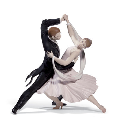 Figurine élégante couple Foxtrot