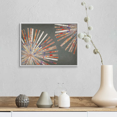 Disk II Warm Version by Edward Selkirk - Painting Print on Canvas